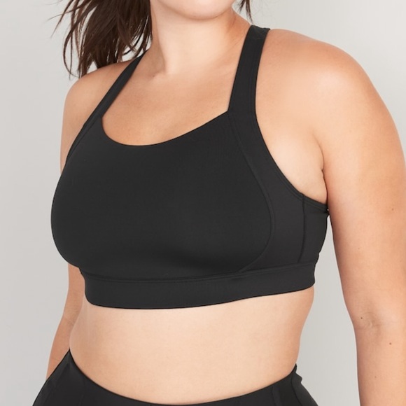 Old navy sports bra, high impact, black, adjustable - Picture 5 of 5